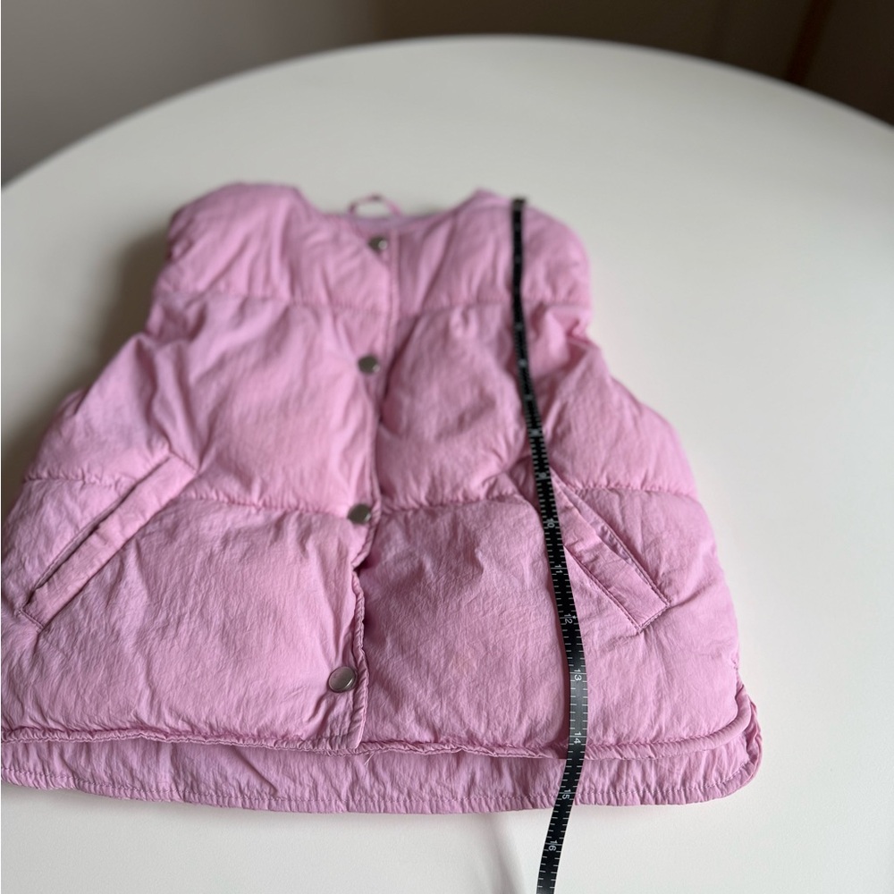 Zara Kids Puffer Jacket Vest Beige, Pink, Green 2T-4T Waterproof Lottie Girl’s - Picture 11 of 16